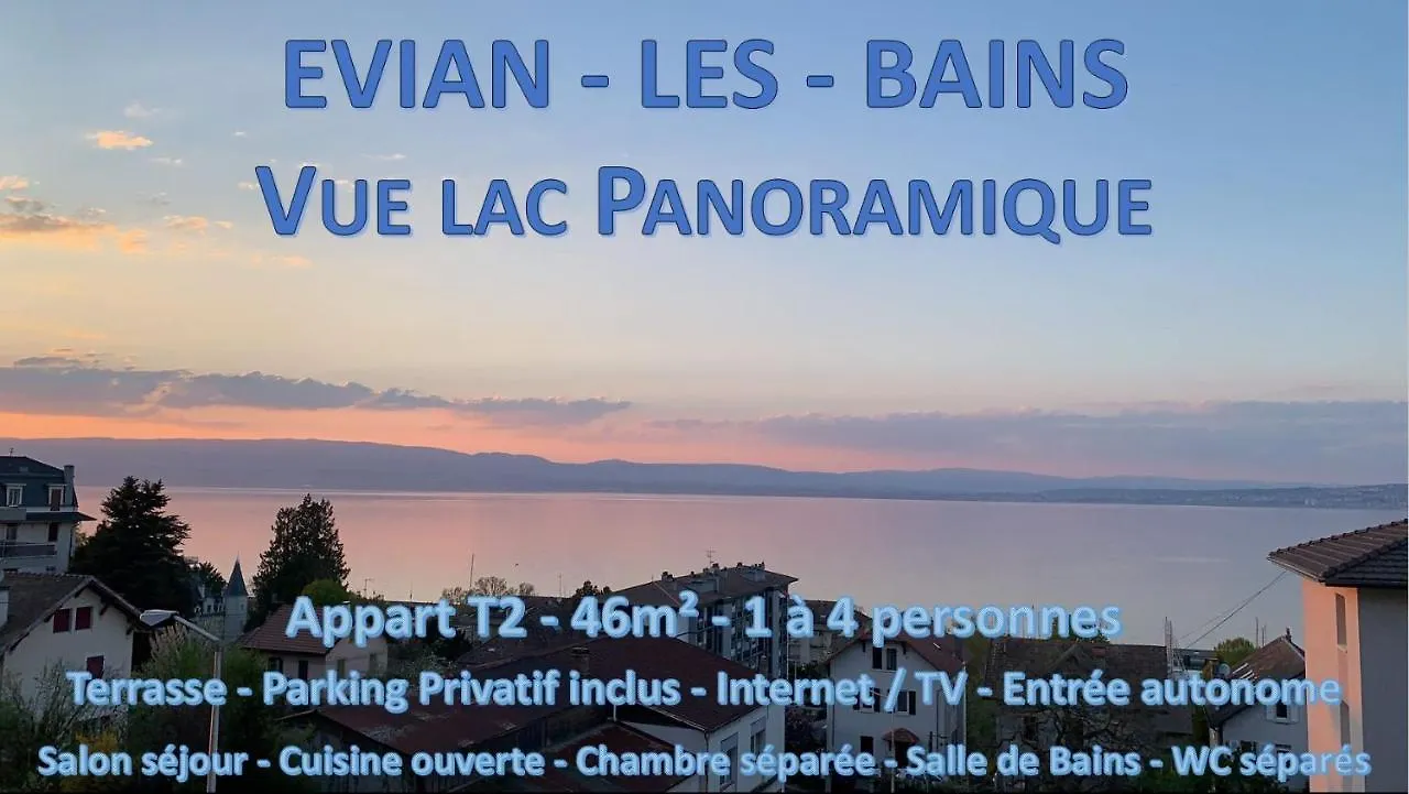 Vue Lac Panoramique Apartment Evian-les-Bains